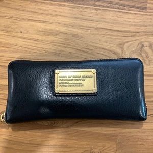 Marc by Marc Jacobs black leather wallet